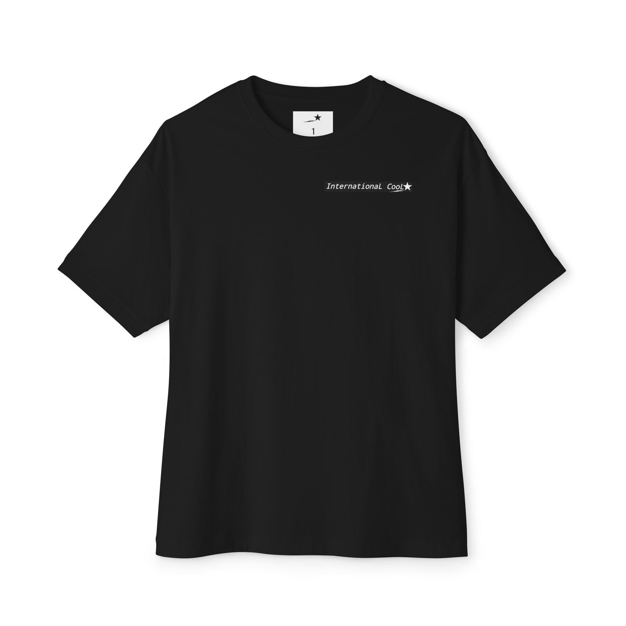 InternationaL CooL Unisex Black T-shirt Series #1