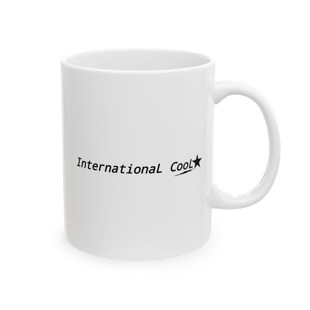 InternationaL CooL White mug Series #1
