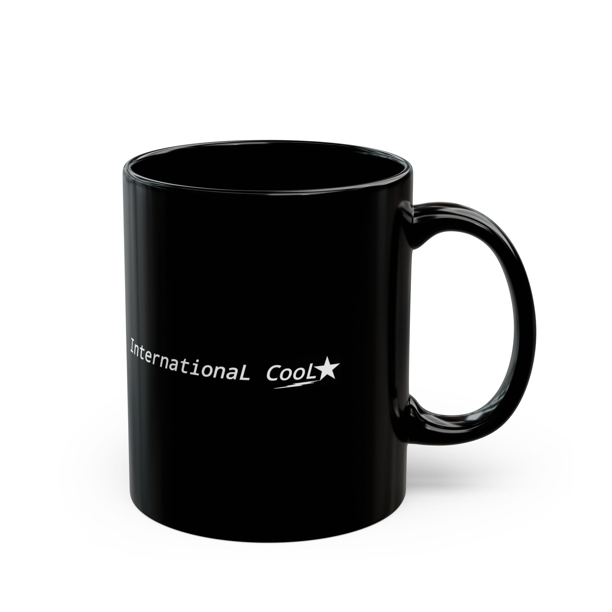 InternationaL CooL Black mug series #1